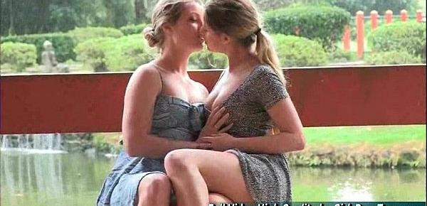  Nicole and Veronica II blonde babes fingers pussy kissing